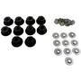 Crown Automotive 5AGRRKIT Rear Fender Flare Hardware Kit for 1984-1994 Jeep XJ Cherokee, Includes 10 push-on nuts, 10 nuts, and 4 screws