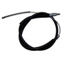 Crown Automotive 52004709 Rear Parking Brake Cable for 1990-1991 Jeep XJ Cherokee, Left or Right - Black Plastic, Rubber, Steel
