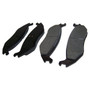 Crown Automotive 5080563AC Rear Brake Pad Set for Select 2002-2005, 2009-2024 Dodge Ram 1500, 2004-2009 Durango and 2007-2009 Chrysler Aspen