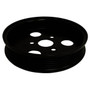 Crown Automotive 53034094AA Power Steering Pump Pulley for 2007-2018 Jeep JK Wrangler w/ 2.8L Diesel Engine - Black Steel