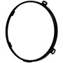 Crown Automotive 68003772BLK Headlight Retainer for 2007-2018 JK Jeep Wrangler, Black Powder Coat Finish, Fits Left or Right