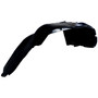 Crown Automotive 68254968AA Right Front Fender Liner for 2015-2018 Jeep BU Renegade w/o Trailhawk Package - Black Plastic