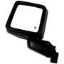 Crown Automotive 68281891AE Left Power, Heated, Manual Folding Mirror for 18+ Jeep JL Wrangler & JT Gladiator; Black Textured Finish