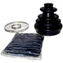 Crown Automotive 4762496 Left or Right Front Outer CV Shaft Boot Kit for 1995-1999 PL Neon - Black, Silver Grease, Rubber, Steel
