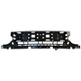 Crown Automotive 55156878AE Fascia Bracket Front - Fits 2005-2007 Jeep Grand Cherokee, Black Plastic