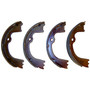 Crown Automotive 68001472AB Parking Brake Shoe Set for 2007-2009 Dodge Durango, 2007-2009 Chrysler Aspen, 2006-2014 Ram 1500 Trucks, Left