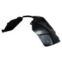 Crown Automotive 5116245AF Left Front Fender Liner for 2007-2010 Jeep MK Patriot - Black Plastic, Sold Individually