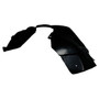Crown Automotive 5116245AF Left Front Fender Liner for 2007-2010 Jeep MK Patriot - Black Plastic, Sold Individually