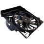 Crown Automotive 68033228AA Cooling Fan Assembly for 2008-2012 Jeep KK Liberty w/ 3.7L Engine - Black Metal, Plastic, Sold Individually