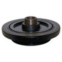 Crown Automotive 5179797AA Harmonic Balancer for 2002-2004 WG Grand Cherokee w/ 2.7L Diesel Eng. - Black Metal, Rubber, Sold Individually