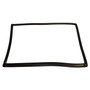 Crown Automotive 55007128AB Rear Right Quarter Panel Window Seal for 1984-1996 Jeep XJ Cherokee w/ 4 Doors - Black Rubber