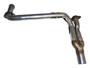 Crown Automotive 68085142AB Front Exhaust Pipe for 2012-2018 Jeep JK Wrangler w/ 3.6L Engine and 2014-2018 Jeep JK Wrangler w/ 3.0L