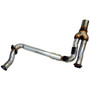 Crown Automotive 68085142AB Front Exhaust Pipe for 2012-2018 Jeep JK Wrangler w/ 3.6L Engine and 2014-2018 Jeep JK Wrangler w/ 3.0L