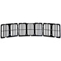 Crown Automotive 68143073AC Front Upper Grille for 2014-2016 Jeep WK Grand Cherokee w/ Louvered Grille, Includes 3 Grille Sections