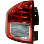 Crown Automotive 5182543AC Left Tail Lamp Assembly for 2011-2013 Jeep MK Compass, Includes Bulbs & Wiring Harness - Multi Colors Plastic