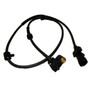 Crown Automotive 56041317AC Front Left Wheel Speed Sensor for Jeep 1999-2004 WJ, WG Grand Cherokee - Black Plastic, Rubber