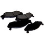 Crown Automotive 83501167 Brake Pad Set for Jeep 1982-1986 CJ-5, CJ-7, CJ-8, 1987-1989 YJ Wrangler, 1984-1991 XJ Comanche, MJ Comanche w