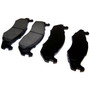 Crown Automotive 83501167 Brake Pad Set for Jeep 1982-1986 CJ-5, CJ-7, CJ-8, 1987-1989 YJ Wrangler, 1984-1991 XJ Comanche, MJ Comanche w