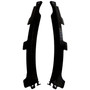 Crown Automotive 68144224K Front Upper Fascia Bracket Set for 2014-2016 Jeep WK Grand Cherokee w/o SRT - Black Plastic