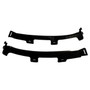 Crown Automotive 68144224K Front Upper Fascia Bracket Set for 2014-2016 Jeep WK Grand Cherokee w/o SRT - Black Plastic
