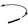 Crown Automotive J5351419 Throttle Cable for Select 1974-1977 Jeep SJ, J-Series w/ 5.9L or 6.6L Engine - Black Plastic, Rubber, Steel