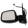 Crown Automotive 55155841AI Left Power, Manual Folding Mirror for Jeep 2002-2007 KJ Liberty LHD, Black Textured Finish, Sold Individually