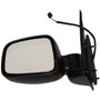 Crown Automotive 55155841AI Door Mirror Left - Fits 2002-2007 Jeep KJ Liberty LHD, Black