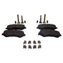 Crown Automotive 5066427MK Front Brake Pad Master Kit for 2002-2007 KJ Liberty, Includes Pad Set, Caliper Pin Kit & Pad Spring Kit