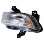 Crown Automotive 68256432AA Left Park & Turn Light for 2015-2018 Jeep BU Renegade - Amber, Black, Clear Plastic, Sold Individually