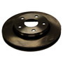 Crown Automotive 52060137AB Left or Right Front 11.89" Disc Brake Rotor for 2007-2017 Jeep JK Wrangler - Cast Iron, Sold Individually