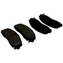 Crown Automotive 68144163AF Front Brake Pad Set for 2012+ Dodge & Chrysler RT Minivan, 2012+ Dodge JC Journey, and 2012-2015 Fiat JF