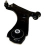 Crown Automotive 68248006AA Left Front Lower Control Arm for 2015+ Jeep BU & BV Renegade w/ AWD - Black, Unpainted Aluminum, Rubber, Steel