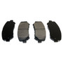 Crown Automotive 68225170AD Front Brake Pad Set for 2014-2022 Jeep KL Cherokee w/ Single Piston Front Brake Calipers, Sold Individually