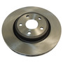 Crown Automotive 68035012AB Front Solid Brake Rotor for 2011-2020 Jeep WK Grand Cherokee, 13.75" Diameter, Left or Right