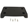 Crown Automotive 4806190AA License Plate Bracket Rear - Fits 2006-2010 Dodge LX Charger, Includes 4 Screws