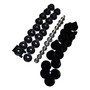 Crown Automotive 5AGFRKIT Front Fender Flare Hardware Kit for 1984-1994 Jeep XJ Cherokee and MJ Comanche, Includes 2 U-Clip Nuts, 14