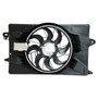 Crown Automotive 68197298AB Cooling Fan Assembly for Jeep 2014-2018 KL Cherokee w/ 2.4L Engine w/ Single Cooling Fan Assembly