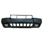 Crown Automotive 5EU79VF7 Front Fascia for Select 1999-2001 WJ Grand Cherokees w/ Laredo Package w/o Fog Lamps, Dark Brown Textured