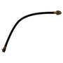 Crown Automotive J5359570 Rear Brake Hose for 1979-1980 Jeep CJ-5, CJ-7, 17-3/4" Long - Black, Zinc Metal, Rubber, Sold Individually