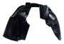 Crown Automotive 55112698AB Right Front Fender Liner for 2017-2022 Jeep MP Compass - Black Plastic, Sold Individually