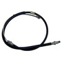 Crown Automotive 52008301 Rear Parking Brake Cable for 1992-1996 Jeep XJ Cherokee, Left or Right - Black, Unpainted Plastic, Rubber, Steel