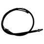 Crown Automotive 52008301 Rear Parking Brake Cable for 1992-1996 Jeep XJ Cherokee, Left or Right - Black, Unpainted Plastic, Rubber, Steel