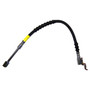 Crown Automotive 52002849 Front Left Brake Hose for 1987-1989 Jeep YJ Wrangler - Black, Silver Metal, Rubber, Sold Individually