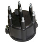 Crown Automotive 56026702 Distributor Cap for Various 92-03 Dodge Ram Van, Dakota, Ram & Durango w/ 3.9L - Black Metal, Plastic