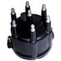 Crown Automotive 56026702 Distributor Cap for Various 92-03 Dodge Ram Van, Dakota, Ram & Durango w/ 3.9L - Black Metal, Plastic