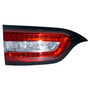 Crown Automotive 68102921AC Left Inner Tail Lamp for 2014-2018 Jeep KL Cherokee w/ LED Tail Lights, Mounts to the Tailgate, Includes Bulbs