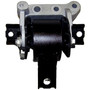 Crown Automotive 5105489AF Right Engine Mount for 2007-2017 MK Compass, Patriot w/ 2.0L Gasoline, 2.4L Engines - Black Metal, Rubber