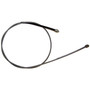Crown Automotive J5361279 Intermediate Parking Brake Cable for 1980-1991 SJ, J-Series w/ 5.9L Engine w/ Automatic Transmission, 1980-1991