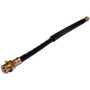 Crown Automotive J5352825 Front Brake Hose for 1974-75 CJ-5, CJ-6 w/ 11" Brakes, 17" Long - Black, Zinc Metal, Rubber, Sold Individually