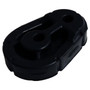 Crown Automotive 68139723AA Exhaust Insulator for 2011-2022 Jeep WK2 Grand Cherokee - Black Rubber, Steel, Sold Individually